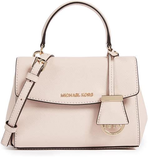 michael kors ava soft pink|MICHAEL Michael Kors Women's Ava Cross Body Bag, Soft .